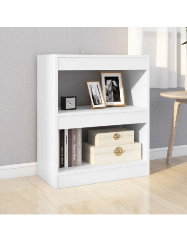 Libreria/Divisorio Bianco 60x30x72 cm