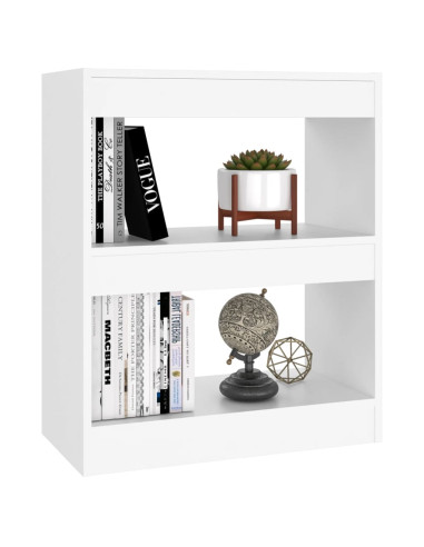 Libreria/Divisorio Bianco 60x30x72 cm