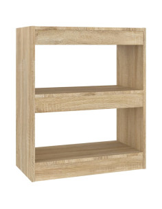 Libreria/Divisorio Rovere Sonoma 60x30x72 cm 2