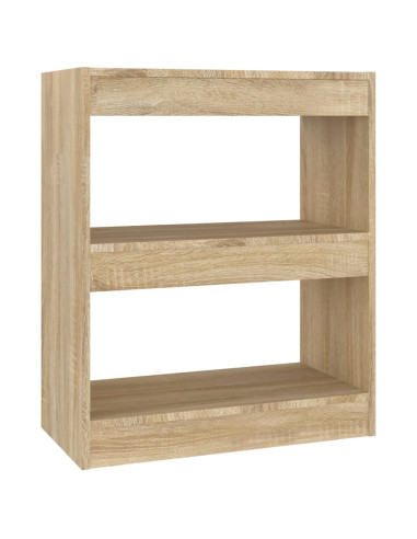 Libreria/Divisorio Rovere Sonoma 60x30x72 cm