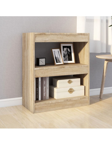 Libreria/Divisorio Rovere Sonoma 60x30x72 cm