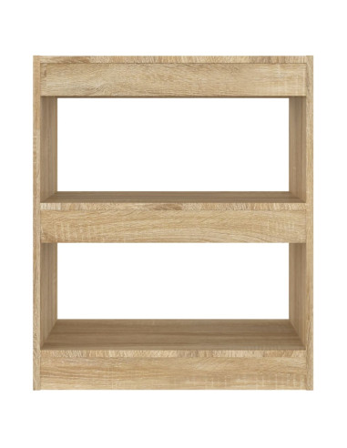Libreria/Divisorio Rovere Sonoma 60x30x72 cm
