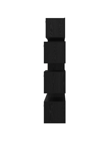 Set di Mobili per TV 8 pcs Rovere Nero 30.5 x 30 x 90 cm