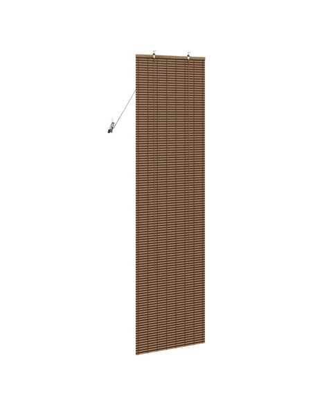 Tende e Tapparelle per Finestre Marrone 60 x 160 cm Bambù
