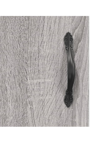 Mobile Pensile Grigio Sonoma 60x31x60 cm in Legno Multistrato