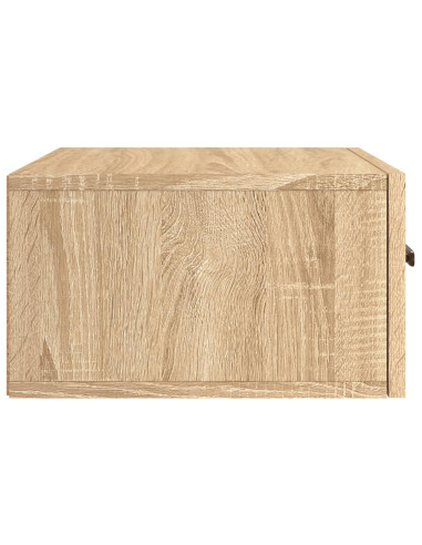 Comodini a Muro 2 pz Rovere Sonoma 35x35x20 cm