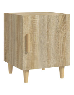 Comodino Rovere Sonoma in Legno Multistrato 2