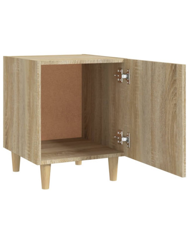 Comodino Rovere Sonoma in Legno Multistrato