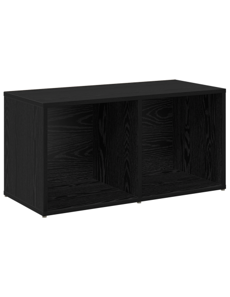 Set mobile TV 2 pcs Rovere Nero 37 x 35 x 72 cm