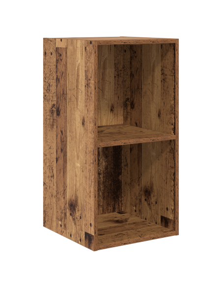 Set mobile TV 2 pcs Legno vecchio 37 x 37 x 72 cm