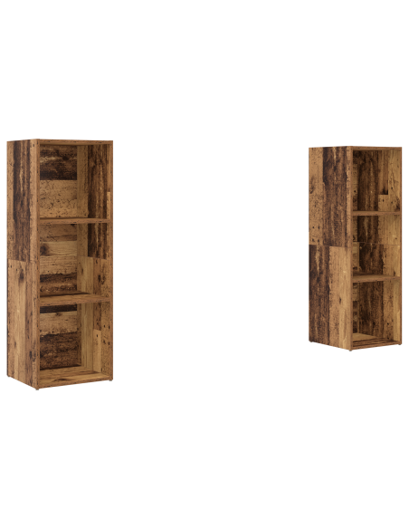 Set mobile TV 2 pcs Legno Antico 107 x 35 x 37 cm