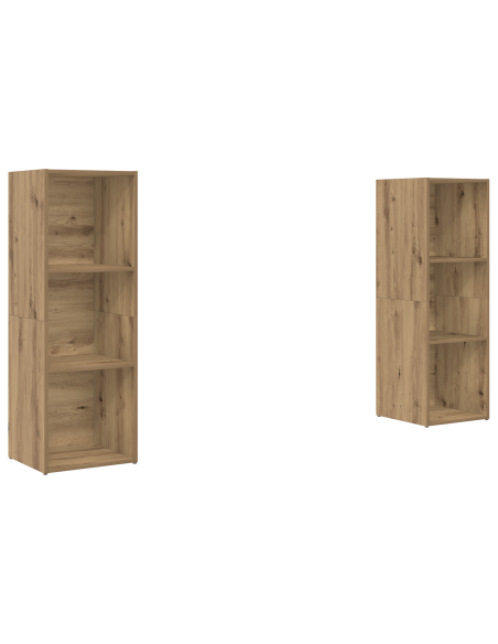 Set mobile TV 2 pcs Quercia Artigianale 107 x 35 x 37 cm