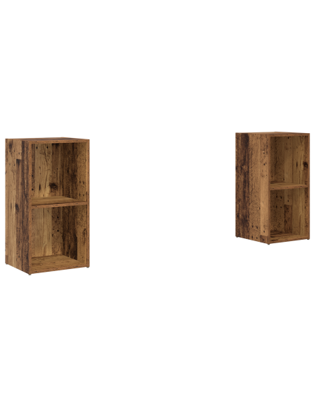 Set mobile TV 2 pcs Legno vecchio 72 x 35 x 36,5 cm