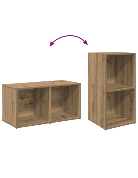 Set mobile TV 2 pcs Rovere artigianale 72 x 35 x 36,5 cm