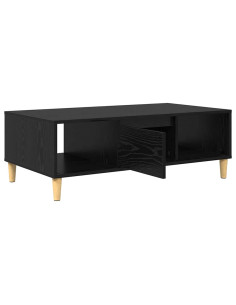 Tavolino da salotto Rovere Nero 102 x 55 x 35 cm