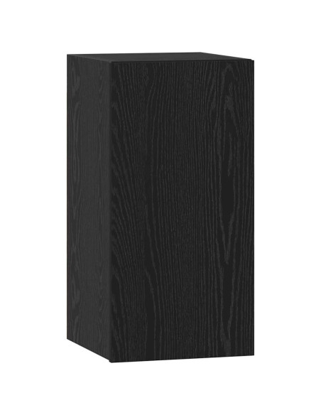 Set mobile TV con lo scaffale 6 pcs Rovere Nero 60 x 30 x 30 cm