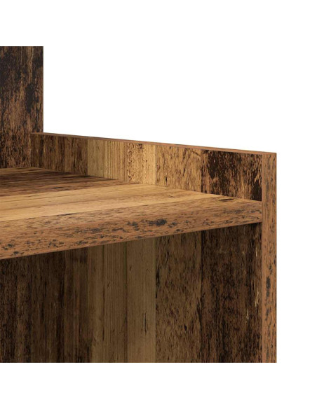 Armadietto per letto Legno antico 40 x 35 x 60 cm Truciolare