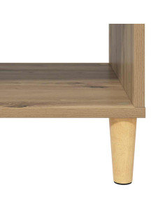 Tavolino da salotto Rovere artigianale 102 x 55 x 35 cm 2