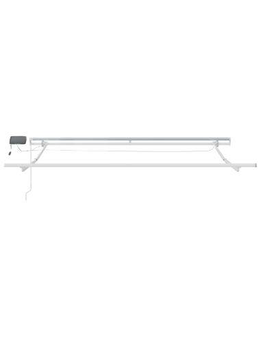 Tenda Retrattile Multicolore 300 x 250 cm Tessuto e acciaio