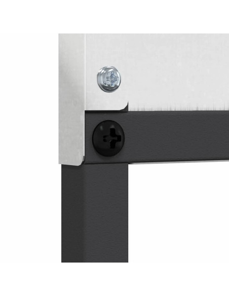 Pannello Decorativo da Giardino Argento 50 x 140 cm