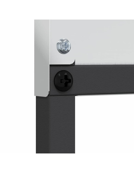 Pannello Decorativo da Giardino Argento 50 x 140 cm