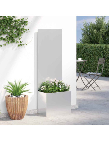 Schermo per privacy in giardino Argento 50 x 32 x 150 cm