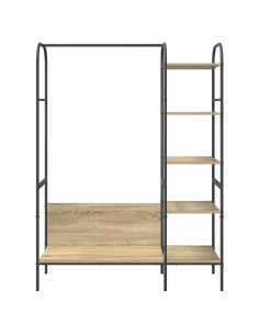 Stendibiancheria Marrone 120 x 44 x 160 cm Legno multistrato 2