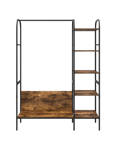 Stendibiancheria Rovere Marrone 120 x 44 x 160 cm