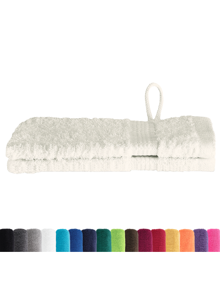 Asciugamano per Ospiti SOLUND Crema 550 gsm