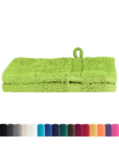 Asciugamano per Ospiti SOLUND Verde 550 gsm