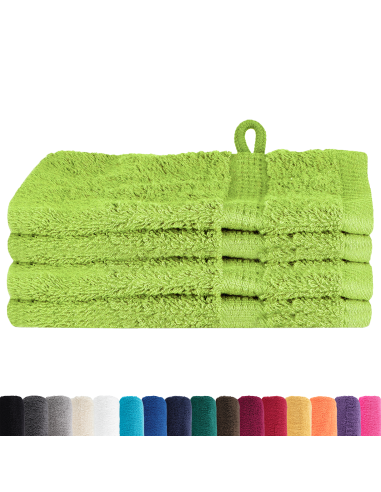 Asciugamano per Ospiti SOLUND Verde 550 gsm