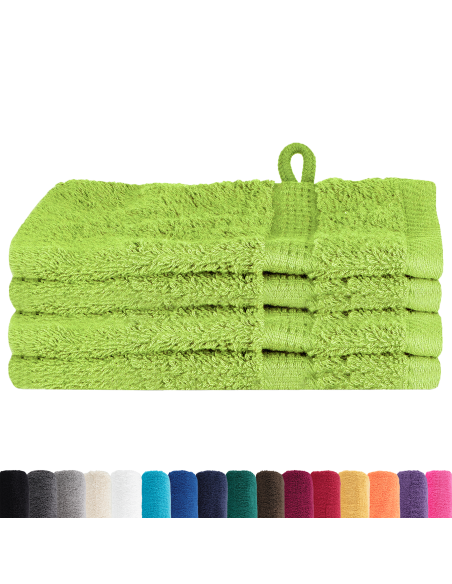 Asciugamano per Ospiti SOLUND Verde 550 gsm