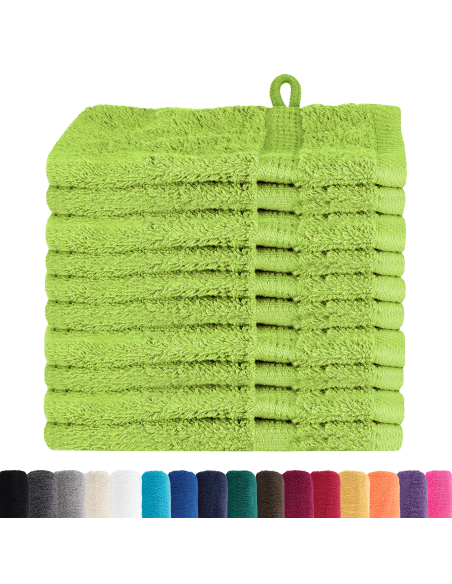 Fazzoletti 10 pcs Mela verde 15 x 21 cm Cotone