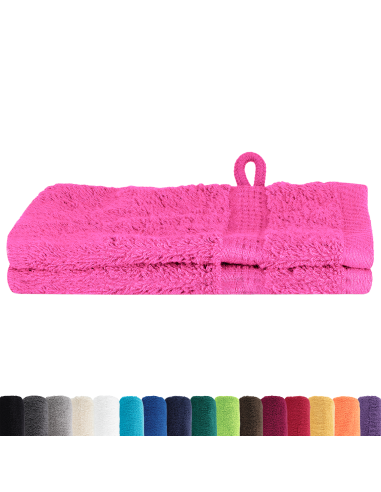 Asciugamano per Ospiti SOLUND Rosa 550 gsm