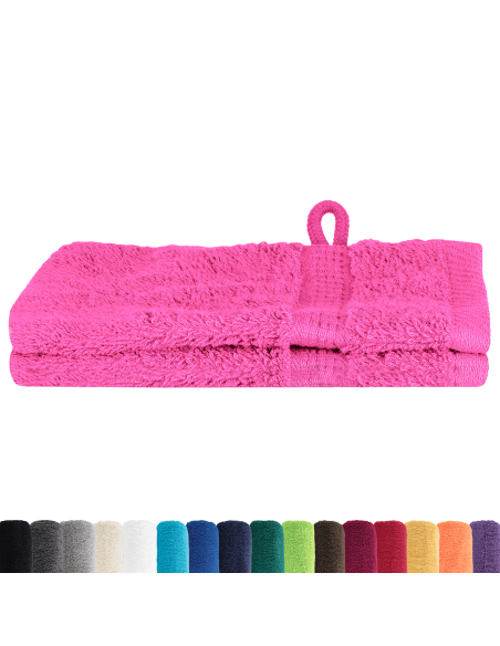 Asciugamano per Ospiti SOLUND Rosa 550 gsm