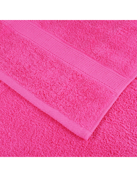 Asciugamano per Ospiti SOLUND 4 pcs Rosa 15 x 21 cm 550 gsm