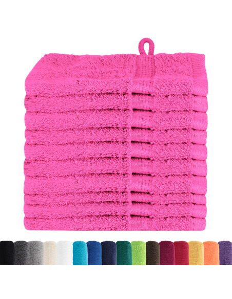 Fazzoletti 10 pcs Rosa 15 x 21 cm Cotone