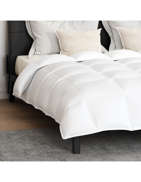 Set di Piumoni con cuscino 3 pcs Bianco Piuma d'anatra