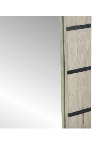 Specchio da bagno con specchio Marrone 70 x 50 x 2,5 cm