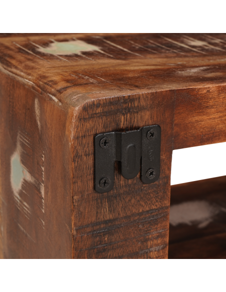 Comodino Marrone 45 x 30 x 24 cm Legno Recuperato Massello