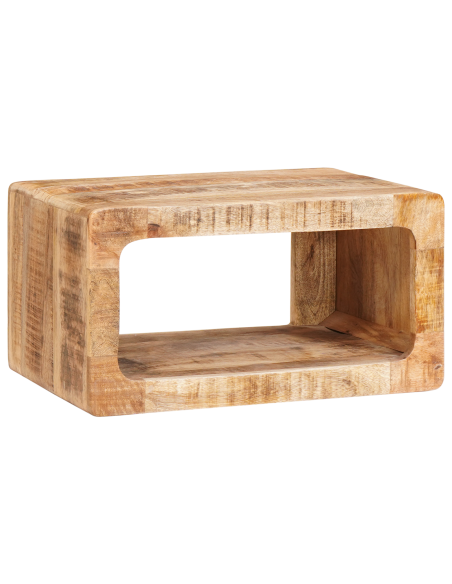 Comodino 2 pcs Marrone 45 x 30 x 24 cm Legno di mango massello