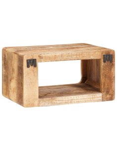 Comodino 2 pcs Marrone 45 x 30 x 24 cm Legno di mango massello 2