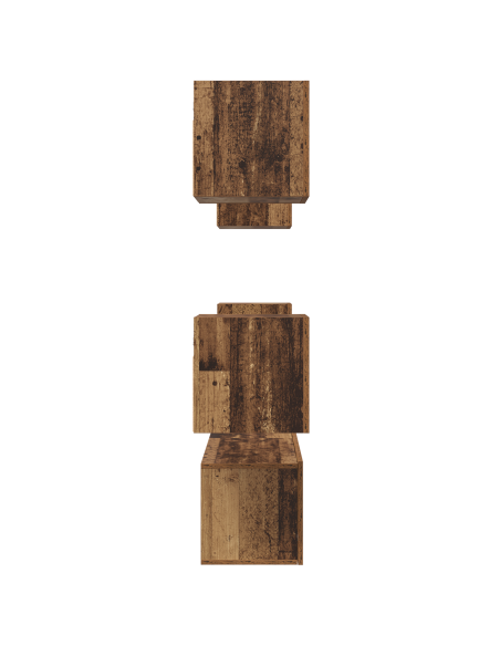 Set mobile TV Altro 6 pcs Legno Antico Media 120 x 30 x 30 cm