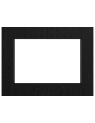 Set mobile TV 10 pcs Rovere Nero 30,5 x 30 x 90 cm