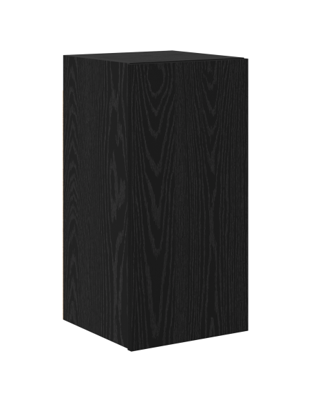 Set mobile TV 8 pcs Rovere Nero Legno multistrato