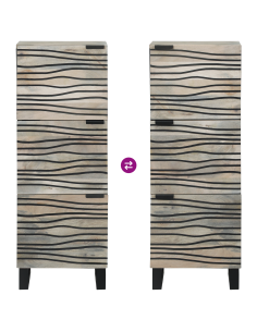 Armadi e Supporti per Storage di Media Bianco e Nero