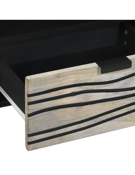 Unità TV con cassetto Bianco 105 x 33 x 46 cm Legno multistrato