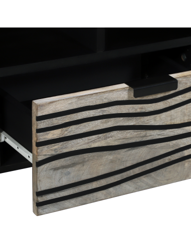 Unità TV con cassetto Bianco 105 x 33 x 46 cm Legno multistrato