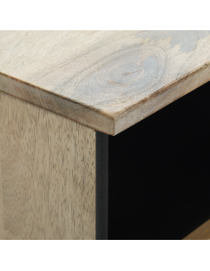 Unità TV con cassetto Bianco 80 x 33 x 46 cm Legno multistrato 2