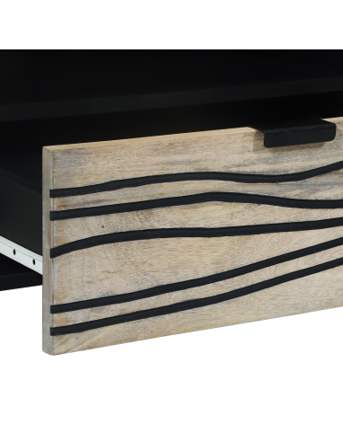 Unità TV con cassetto Bianco 80 x 33 x 46 cm Legno multistrato